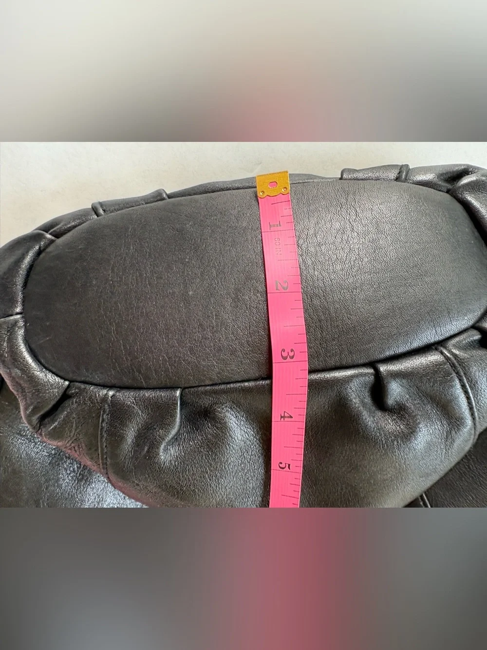 Tignanello - Black Leather Hobo with Gold Hardware